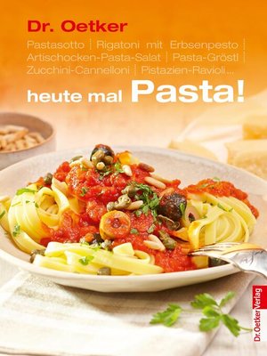 cover image of Heute mal Pasta